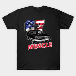 67 Muscle Black Variant T-Shirt